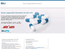 Tablet Screenshot of dli.dk